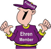 Club-der-Freiheit "Ehren-Mitgliedschaft" 